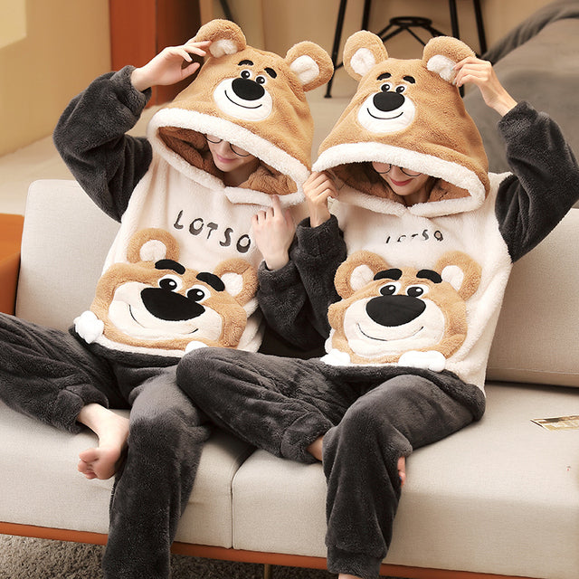 Lotso Hugging Bear Winter Pajama Set - Kawaiimi