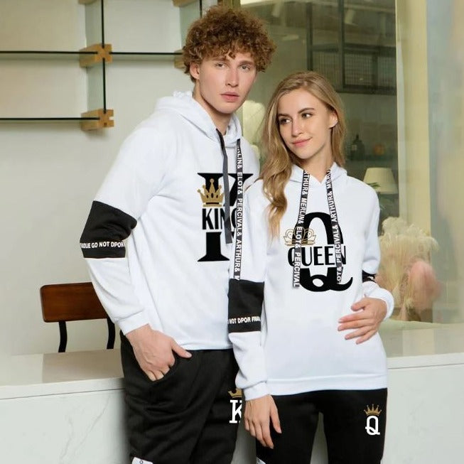 King and Queen Joggers. Comfy Couple Goals Relationship Envy