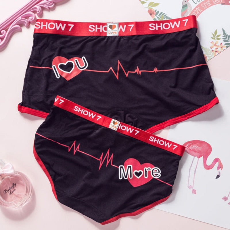 Couple's Matching Underwear ,sexy Couple's Underwear,matching Couple's Underwear  Set, Couple's Underwater Valentine's Gifts, Couple's Black 