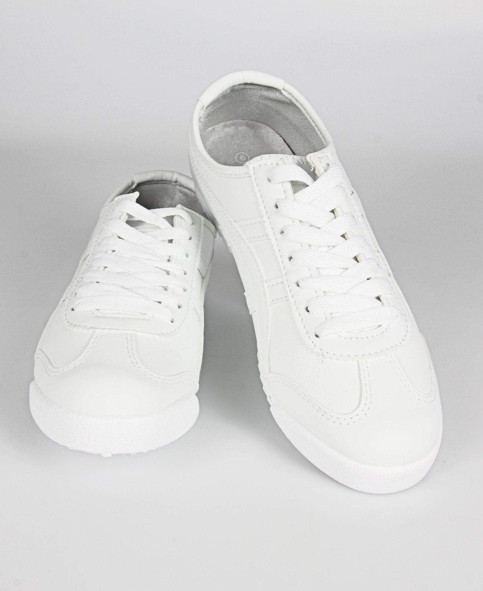 LADIES' AURA SNEAKERS - WHITE – WELLE OFFICIAL