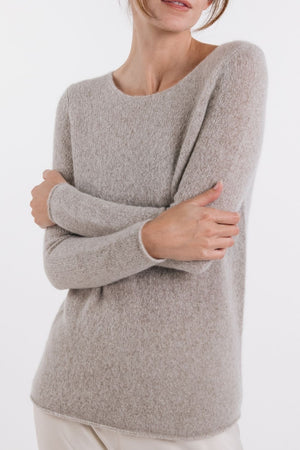 Women's cashmere boucle sweater | TSE