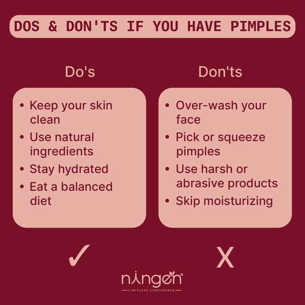 Do's And Don'ts To Reduce Pimples