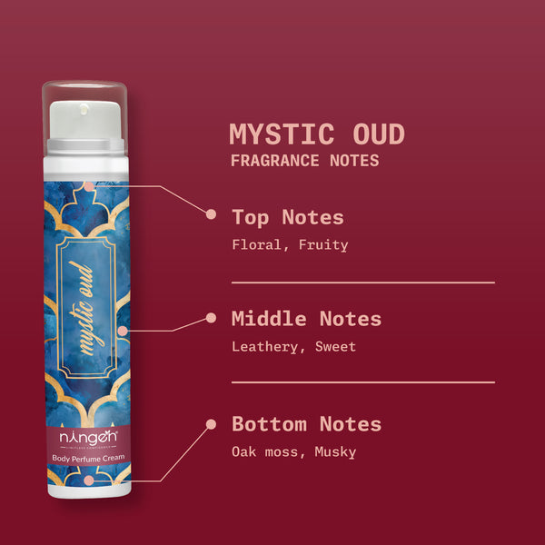 Mystic Oud perfume cream notes