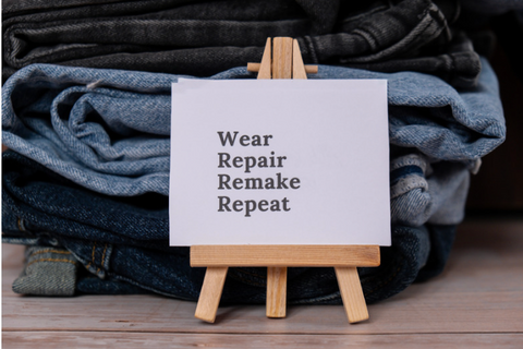 Wear, repair, remake, repeat