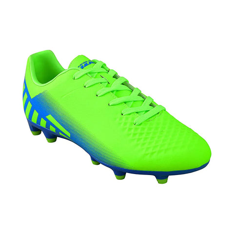 Santos JR. Firm Ground Soccer Shoes - Green/Blue