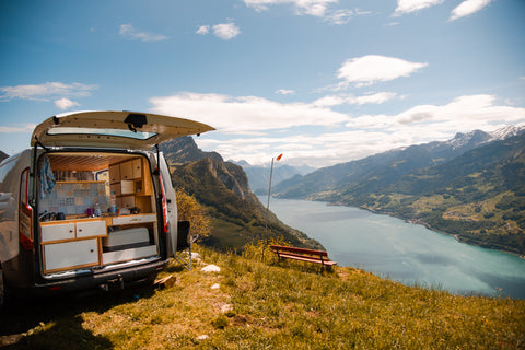 Van life with a panoramic view