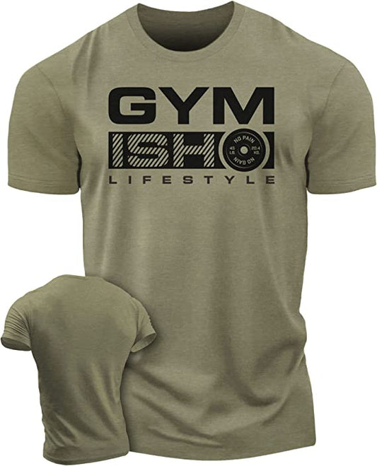 Get Motivated with Gymish: Cool Gym Shirts, Funny Weightlifting Shirts & Workout  Motivation Apparel for Men