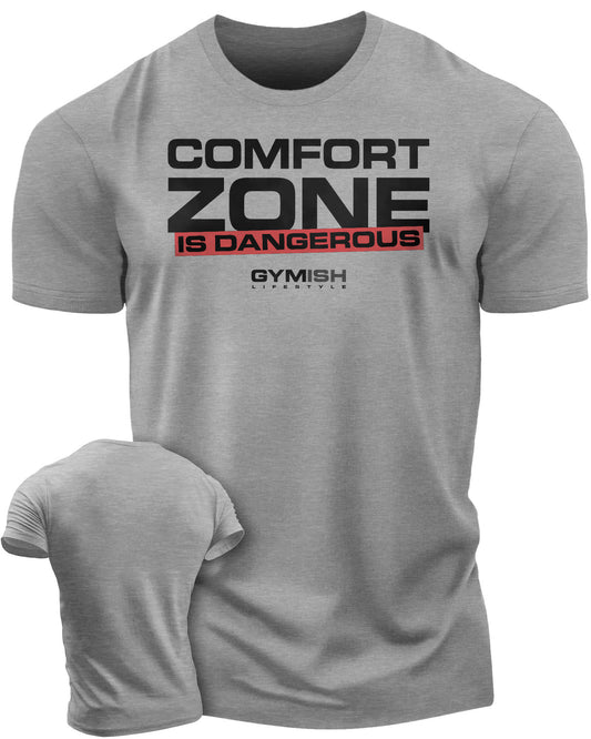 Workout Shirts for Men, Iron Discipline Funny Workout Gym Shirt