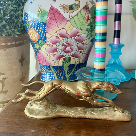 Vintage Brass Tiger Figurine – The House of Hanbury