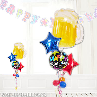 誕生日プレゼント ビール バルーン 画像