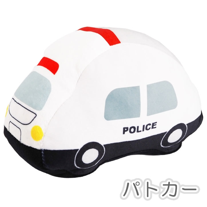 乗り物 ぬいぐるみ パトカー グッズ 画像