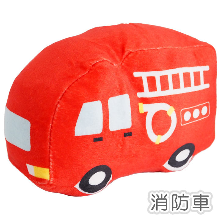 乗り物 ぬいぐるみ 消防車 グッズ 画像