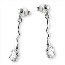 Unusual Silver Earrings