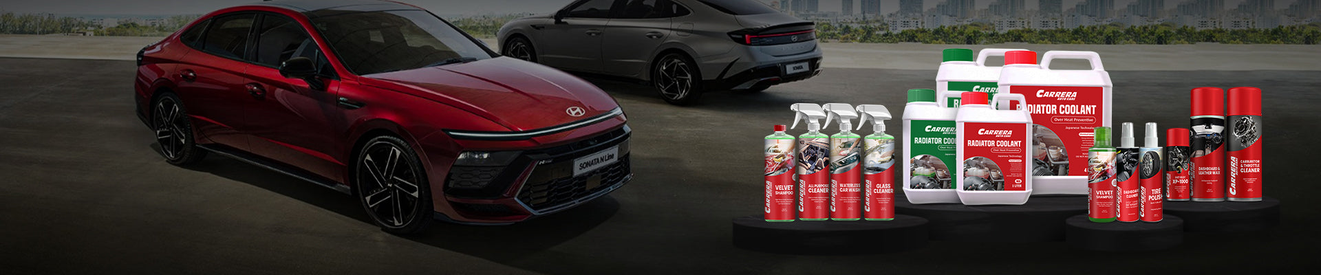 Carrera car care products