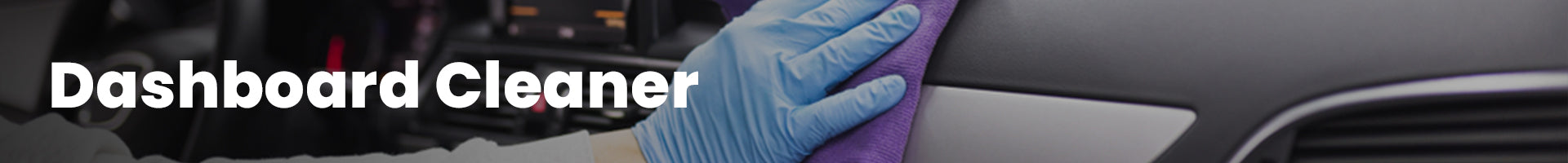 A man cleaning Dashboard cleaner using Carrera dashboard cleaner