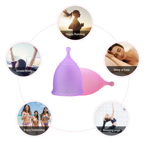 Menstrual cup advantages sleeping sports freedom