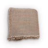 Brown Ansley Waffle Throw Blanket