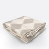 Taupe Ikat Throw