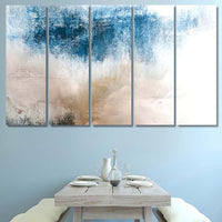 Thumbnail for Abstract Art Painting Background Modern Artwork - Abstract Canvas Print