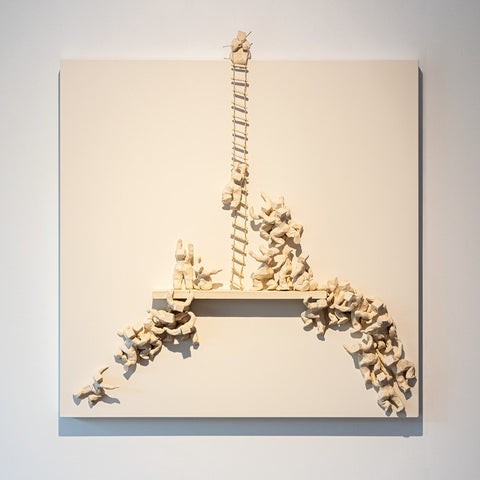 Daisy Boman Sculpture, Bomen, Ladder, Original Artwork