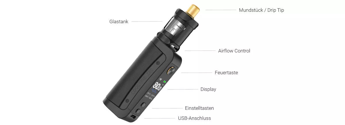 Innokin CoolFire Z80 E-Zigarette Großhandel B2B