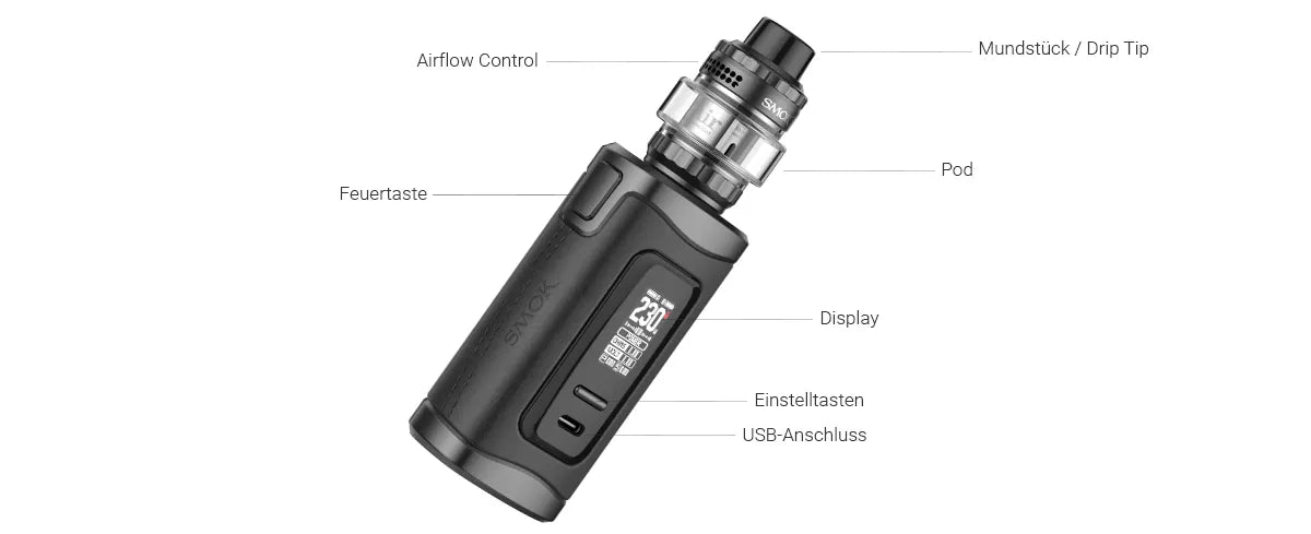 Smok Morph 3 E-Zigaretten Großhandel B2B