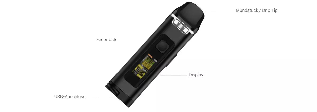 Uwell Crown D Pod Mod E-Zigaretten Großhandel B2B