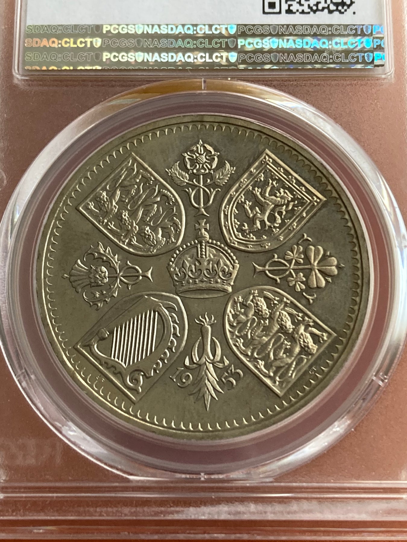 1953 戴冠記念 イギリス エリザベス2世 白銅貨 NGC 金貨 銀貨 コイン