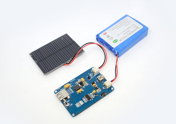 TinyOne Lipo Charger Pro Kit - Lipo Solar/Charger 5VDC portable power ...