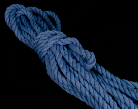 Full Size Twisted Cotton Rope Flogger - Twisted Syn