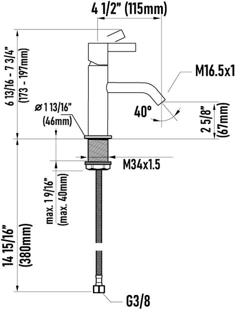 Laufen_Kartell_311331004100U_Technical_Drawing