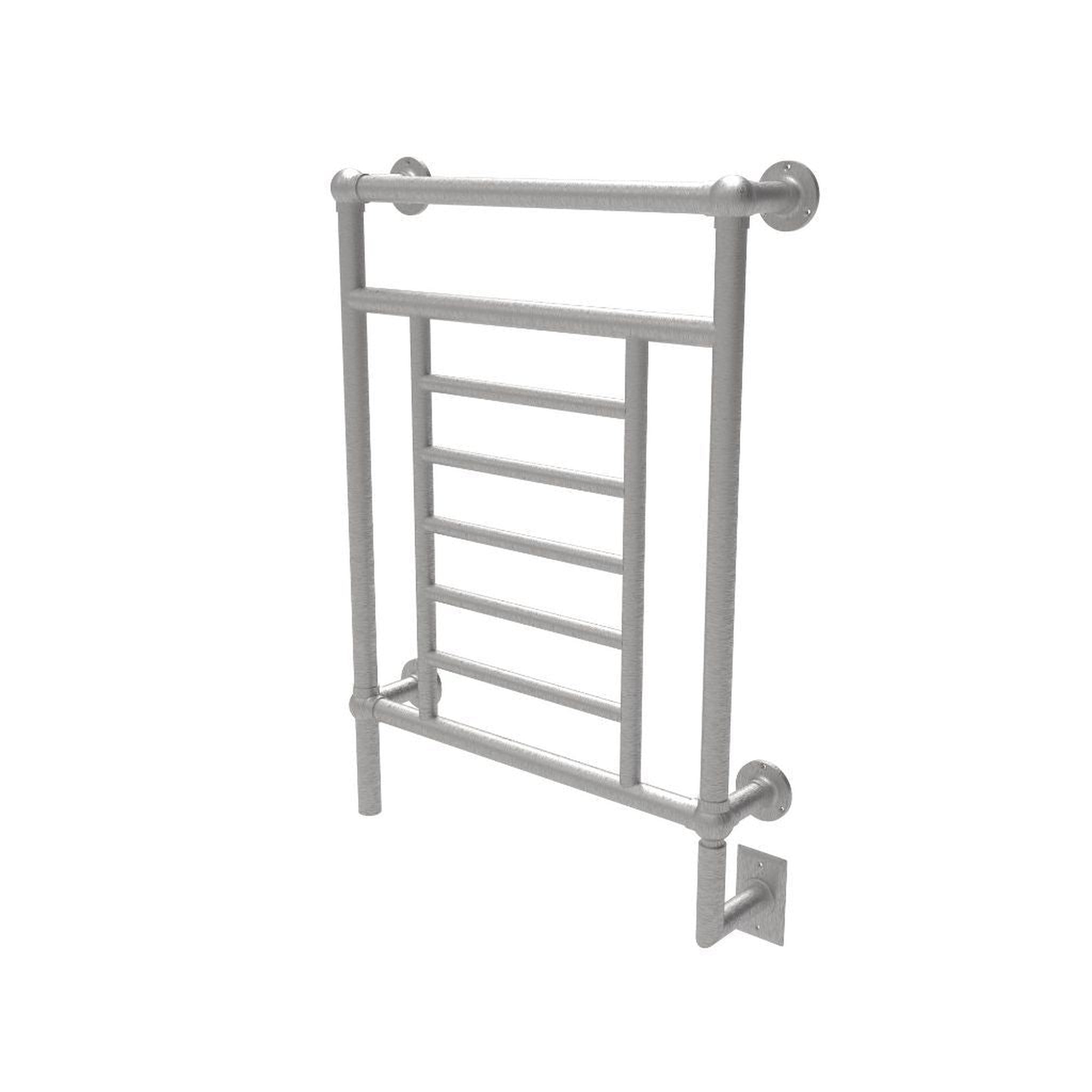 Amba Radiant Straight 10-Bar Satin Brass Hardwired Towel Warmer