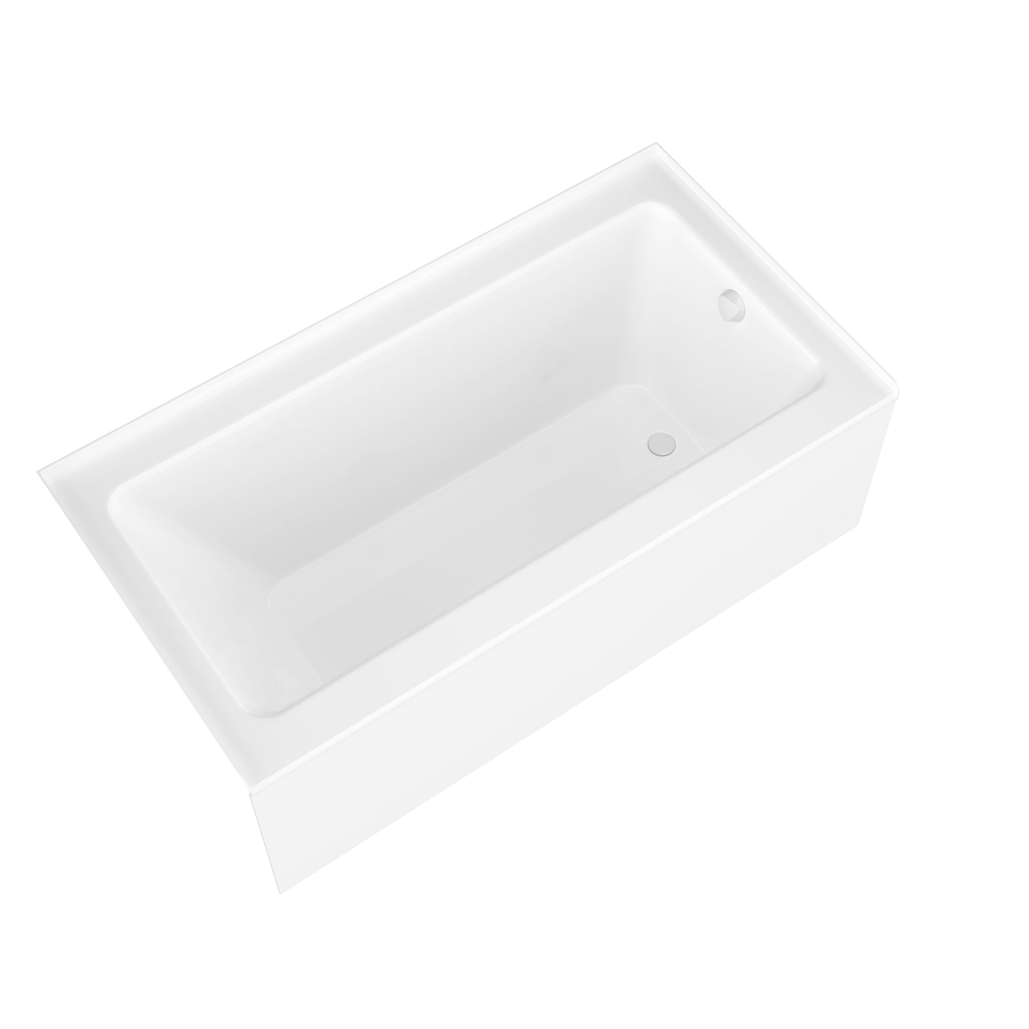 Alcove Tub Pop-Up Drain & Overflow Cover - Polished Nickel | Signature Hardware