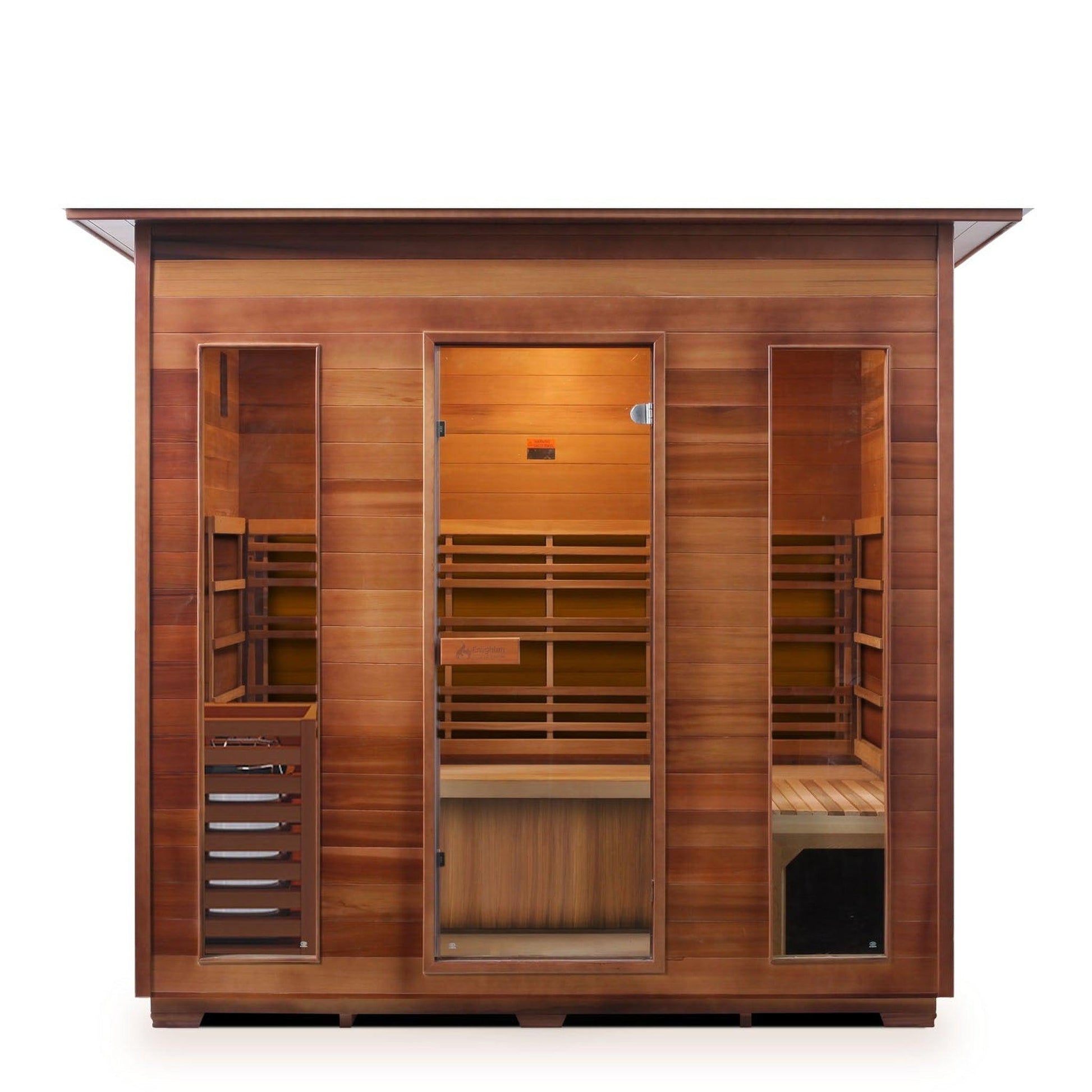 Enlighten SaunaTerra SunRise 5-Person Dry Traditional Indoor Sauna – US  Bath Store