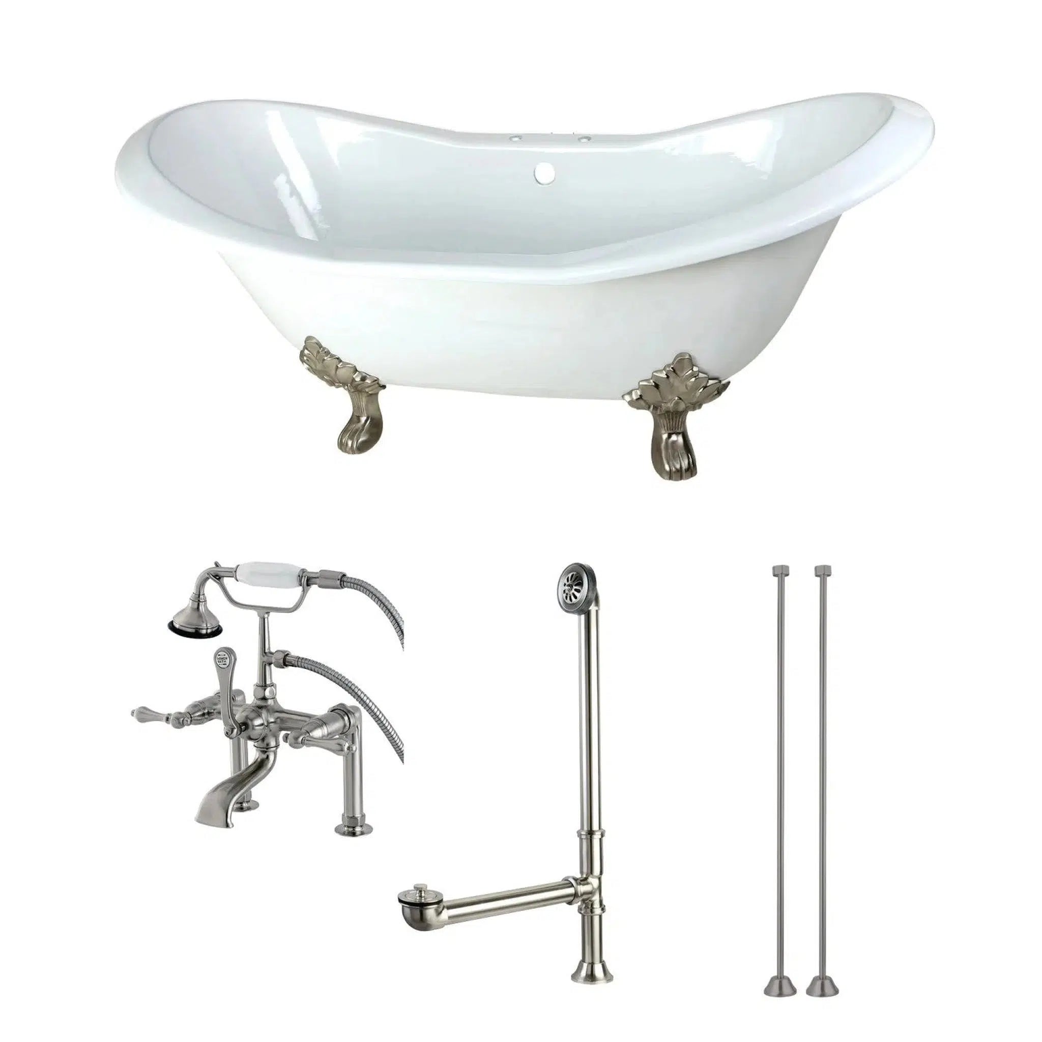 https://cdn.shopify.com/s/files/1/0555/9527/0317/products/Kingston-Brass-Aqua-Eden-72-x-31-WhiteBrushed-Nickel-Cast-Iron-Double-Slipper-Deck-Mount-Clawfoot-Bathtub-With-Drain-and-Overflow.webp?v=1673101873
