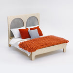 Dollhouse Miniature Windsor Bed