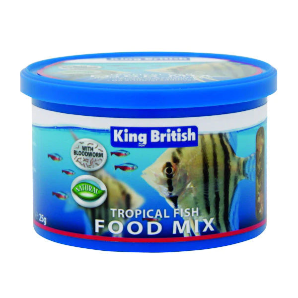 King British Tropical Food Mix 25g - Wharf Aquatics