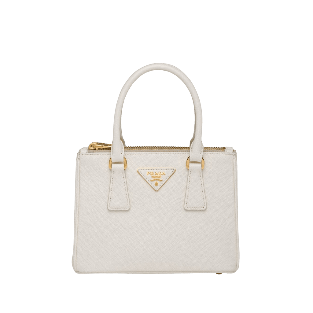 prada galleria brushed leather small bag