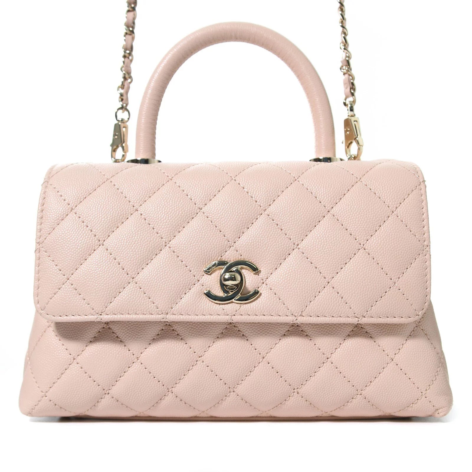 PRE-OWNED】CHANEL COCO HANDLE SMALL FLAP BAG – FindLuxuryHK