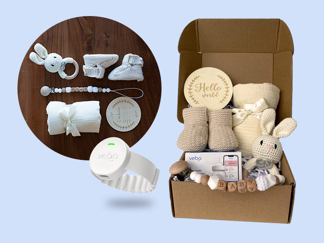Veba Baby gift set presents for Mother’s Day.