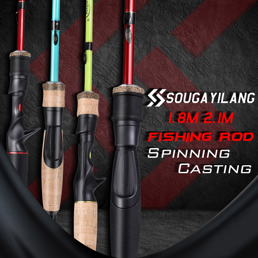 Sougayilang New Arrivals This Season-30 Ton Carbon Fiber Fishing Rod