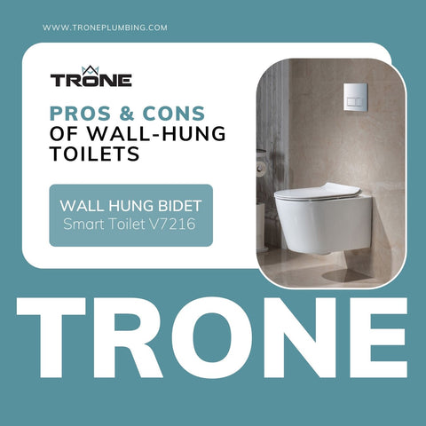 Photo of Trone Wall-Hung Bidet Toilet.