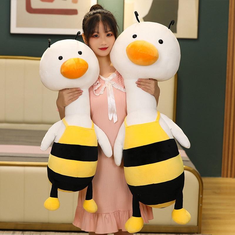 Cute Duck Dressed as a Bee - Stuffed Animals - Plushie Depot