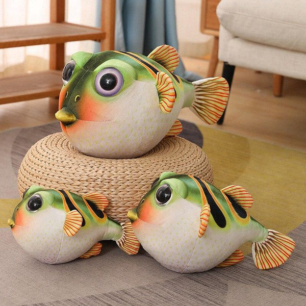 Lifelike Plush Fugu Fish – Plushie Depot