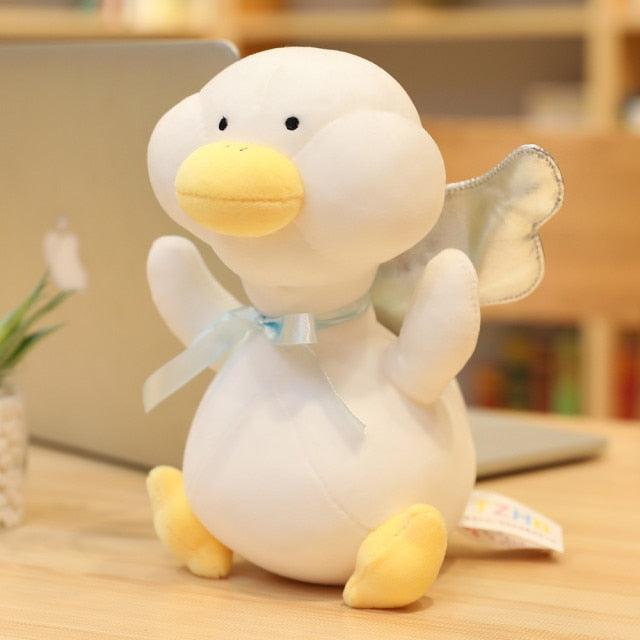 Lovely Cartoon Duck Plush Toy - angel - Stuffed Animals - Plushie Depot