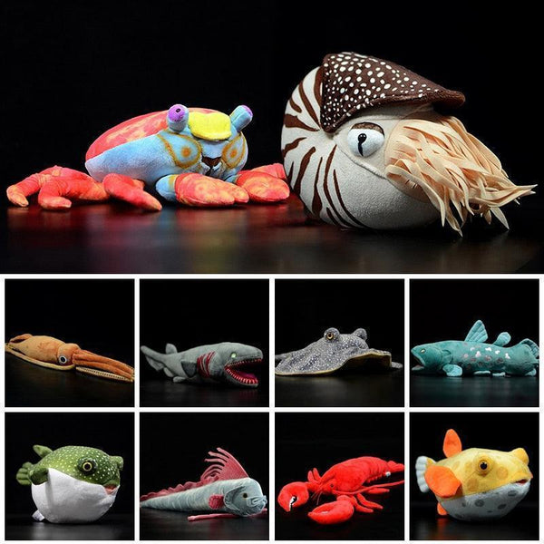 Stuffed hot sale sea creatures