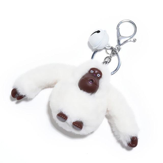 New Plush Fluffy Gorilla key chains#N# – Plushie Depot