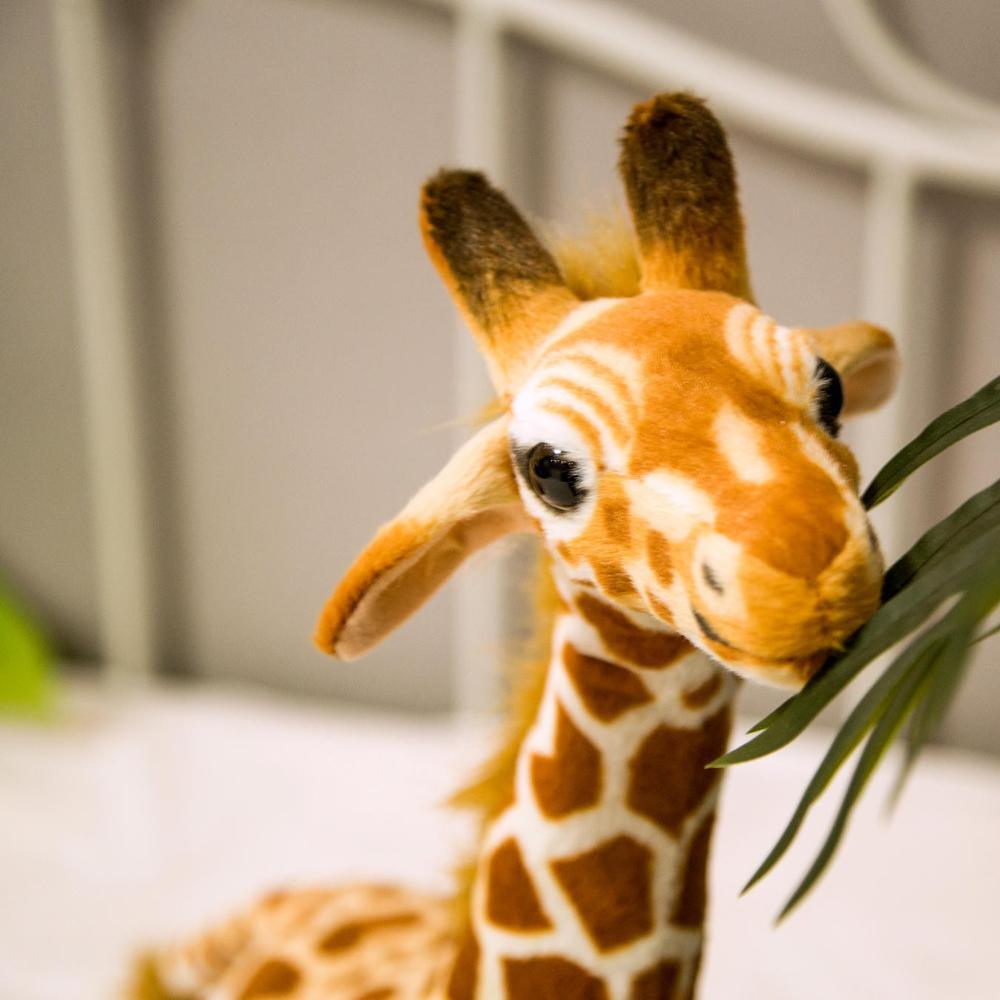 Real Life Cute Giraffe Plush Toy - Stuffed Animals