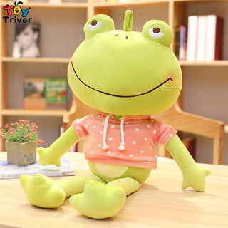 Funny Fitness Muscle Frog Stuffed Animal Plush – Toy Triver