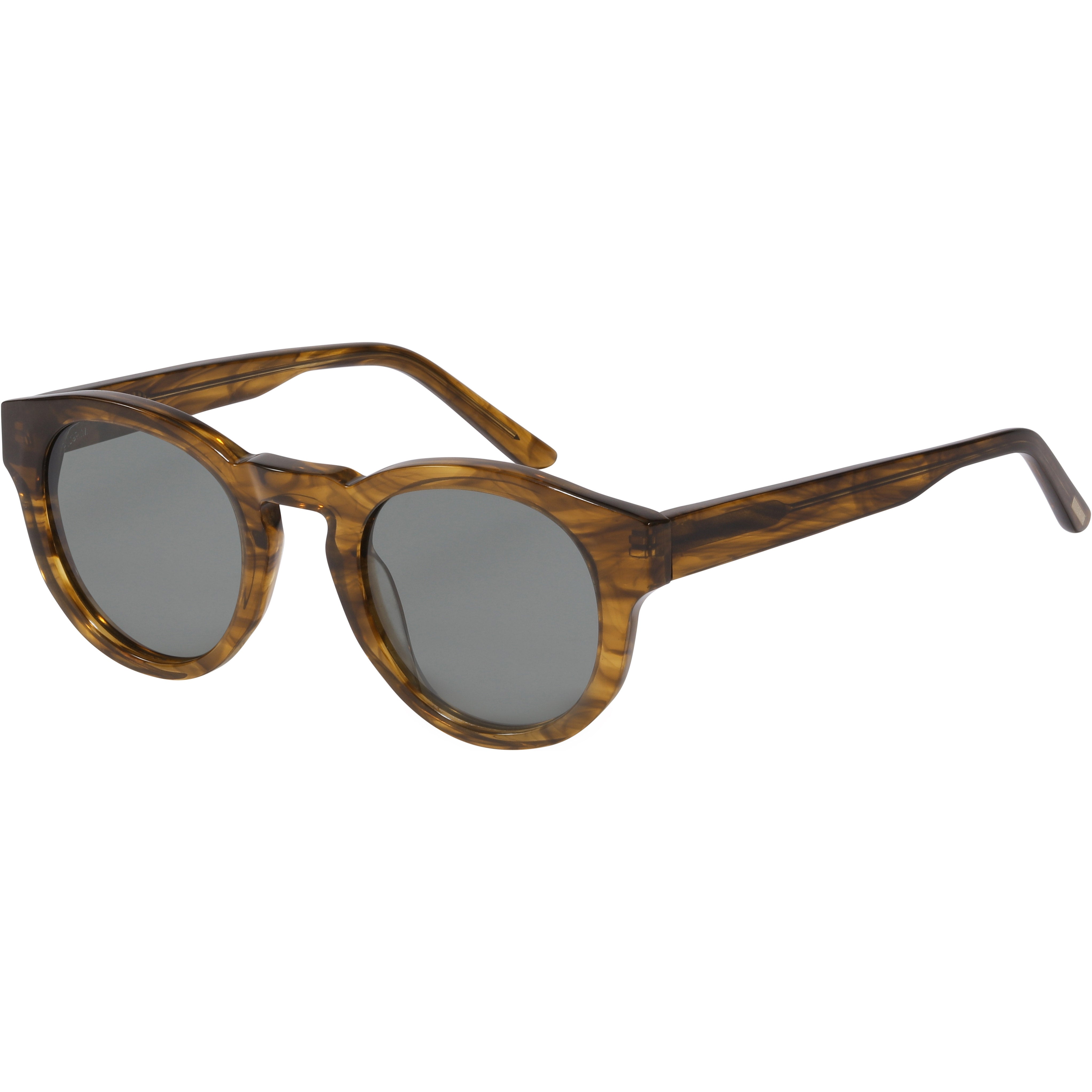 Pilgrim JANICA recycled solbriller, tortoise brun